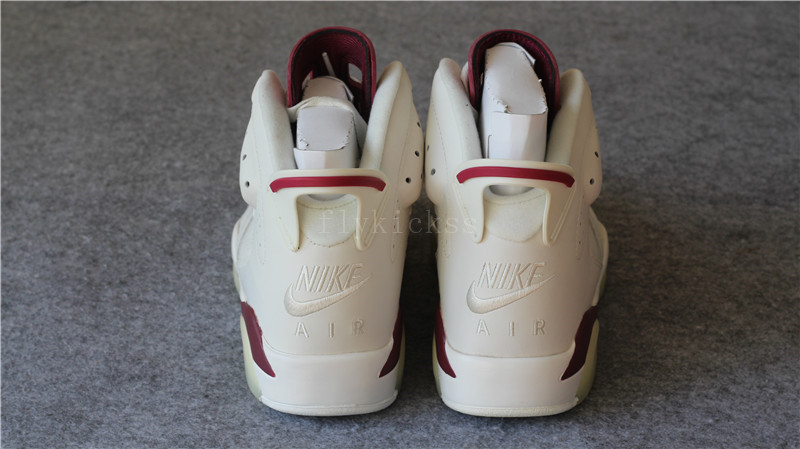 Authentic Air Jrdan 6 Retro Maroon